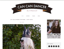 Tablet Screenshot of cancandancer.com